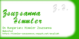 zsuzsanna himmler business card
